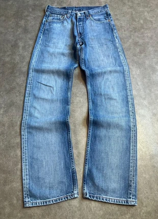 Jean Levi’s 501 W28/FR38 bleu ciel coupe droite 100% Cotton vintage, merk: Levi's, staat: Heel goed, maat: W35 | FR 44, € 25,00, € 26,95 inclusief Kopersbescherming