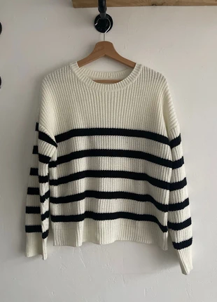 Pull rayé loose Shein XS, merk: Shein, staat: Heel goed, maat: XS / 34 / 6, € 3,00, € 3,85 inclusief Kopersbescherming