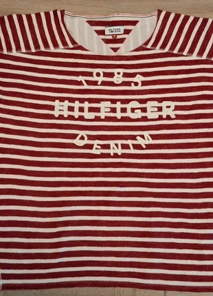 Tommy Hilfiger gestreepte sweater, merk: Tommy Hilfiger, staat: Goed, maat: M / 38 / 10, € 5,00, € 5,95 inclusief Kopersbescherming