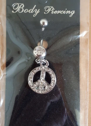Piercing nombril neuf Peace and Love, zustand: Neu, mit Etikett, 5,00 €, 5,95 € inklusive Vinted-Käuferschutz