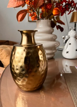 Messing kleurige vaas, staat: Als nieuw, € 5,00, € 5,95 inclusief Kopersbescherming