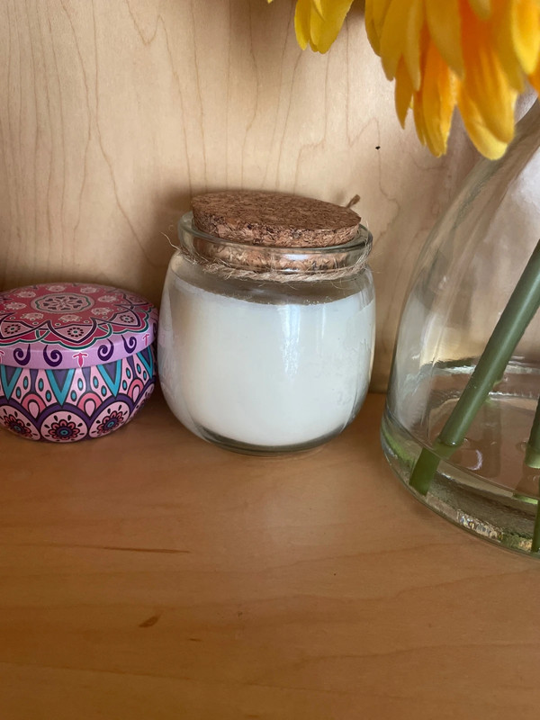 homemade candle! 3