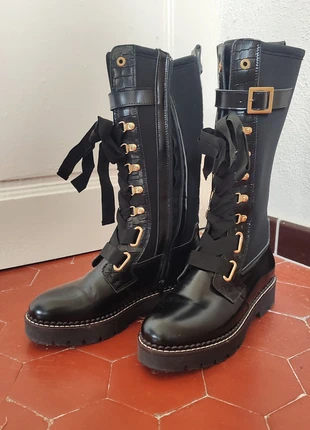 Bottes noir Scotch & Soda, marca: Scotch & Soda, estado: Muy bueno, tamaño: 40, 50,00 €, 53,20 € Protección al comprador incluida