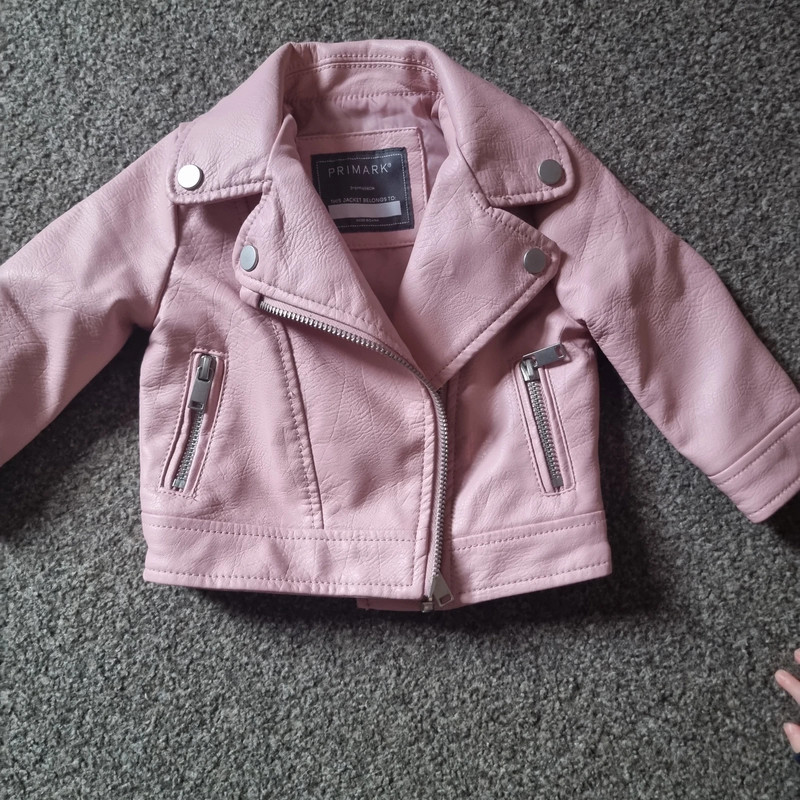 Primark baby leather 2024 jacket
