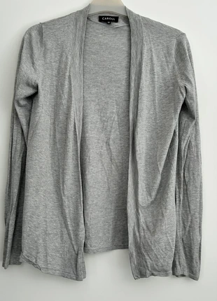 Gilet Cardigan Caroll gris Soie Coton, marque: Caroll, état: Très bon état, taille: S / 36 / 8, 5,00 €, 5,95 € Protection acheteurs incluse
