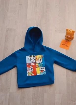 Sweat à capuche garçon motif chiens taille 2-3 ans shein, marque: Shein, état: Bon état, taille: 24-36 mois / 92 cm, 1,00 €, 1,75 € Protection acheteurs incluse