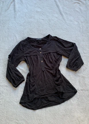 Chemisier noir vintage, marque: DDP, état: Bon état, taille: S / 36 / 8, 8,00 €, 9,10 € Protection acheteurs incluse