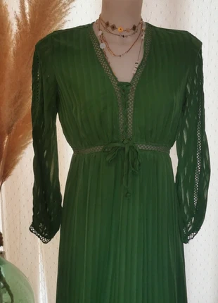 Robe longue maxi vert, brand: Bisou's Project, condition: Good, size: S / 36 / 8, €8.00, €9.10 includes Buyer Protection