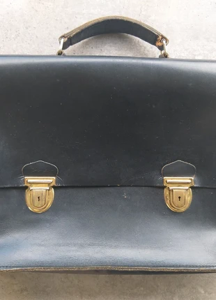 Cartable cuir vintage SNCF Foucault Lapalisse, brand: Sncf Foucault Lapalisse, condition: Good, €22.00, €23.80 includes Buyer Protection