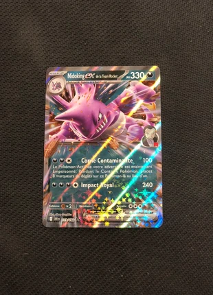 Carte Pokemon- Nidoking Ex 119/182- Rivalités Destinées-FR-Proche Neuve, marque: Pokémon, état: Neuf avec étiquette, 2,00 €, 2,80 € Protection acheteurs (Pro) incluse