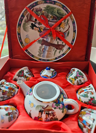 Mini service à thé chinois vintage, marque: Vintage, état: Très bon état, 12,00 €, 13,30 € Protection acheteurs incluse