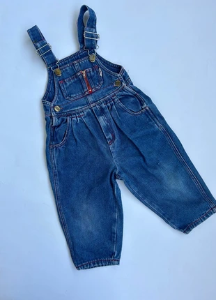 Salopette vintage jean 18M, merk: Vintage Dressing, staat: Heel goed, maat: 18-24 maanden / 86 cm, € 15,00, € 16,45 inclusief Kopersbescherming Pro