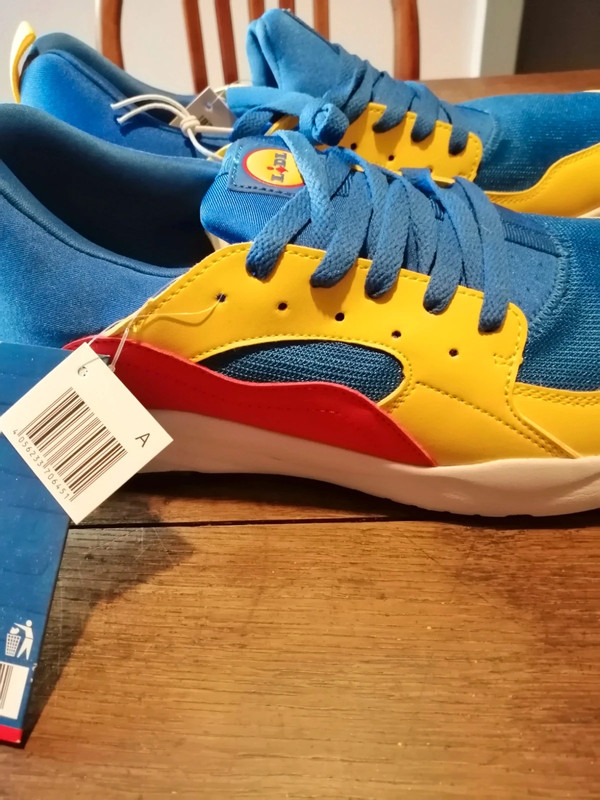 Paire de baskets sneaker LIDL neuve de stock tiquette pointure