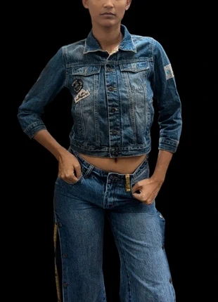 Veste en jean vintage, brand: y2k, condition: Very good, size: M / 38 / 10, €22.00, €23.80 includes Buyer Protection