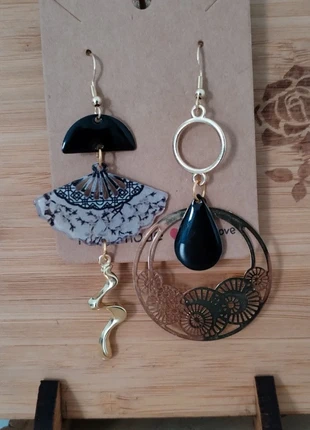 Boucles d'oreilles Neuves artisanale en acier inoxydable, brand: Fait Main, condizioni: Nuovo con cartellino, €9.00, €10.15 include la Protezione acquisti Pro