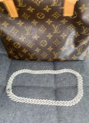 Collana Cubana Rapper Diamanti, marque: Rapper, état: Neuf sans étiquette, 8,99 €, 10,14 € Protection acheteurs incluse