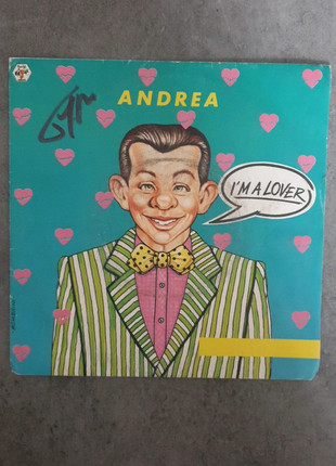 Disque vinyle 45t Andrea 
