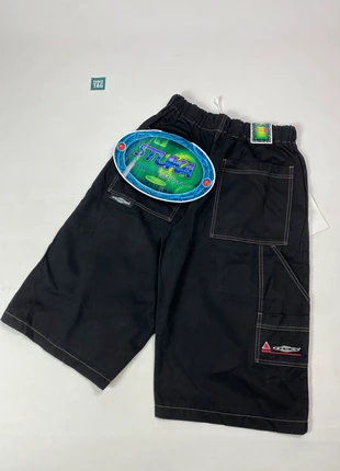 00s Stuka Carpenter Baggy Wide Leg Embroidered Short - Short Baggy Large matière jogging L, marque: stuka, état: Très bon état, taille: L, 70,00 €, 74,20 € Protection acheteurs (Pro) incluse