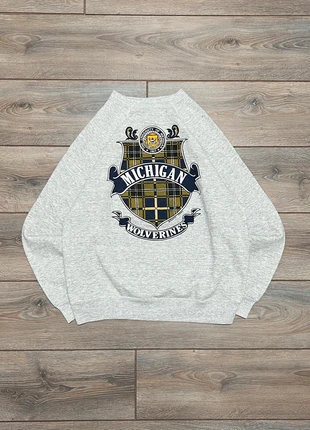 Vintage 90s “University of Michigan - Wolverines” Graphic Sweatshirt Crewneck, brand: Vintage Dressing, condizioni: Ottime, taglia: L, €26.00, €28.00 include la Protezione acquisti