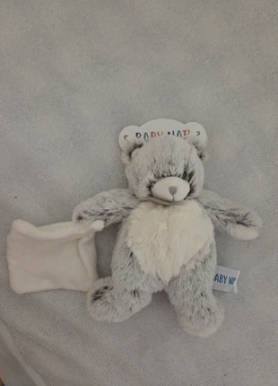 Doudou Ours Baby Nat' Gris/Blanc, marque: Baby Nat, état: Neuf avec étiquette, taille: Naissance / 44 cm, 5,00 €, 5,95 € Protection acheteurs incluse