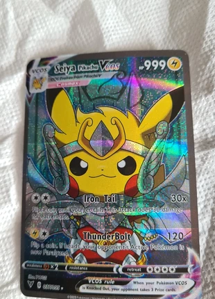 carta seiya pikachu pokemon custo, marca: Pokémon, estado: Novo sem etiquetas, €1.00, €1.75 inclui Proteção do Comprador