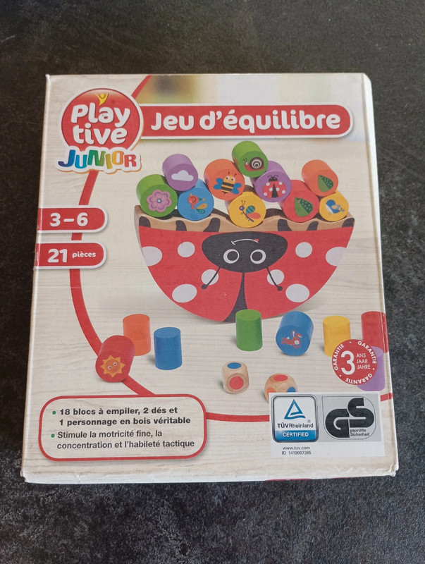 Jeu d'équilibre en bois 3