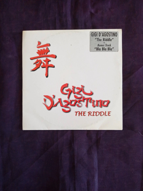 Gigi d'Agostino : The riddle - Cd single - #michaellefevre 1