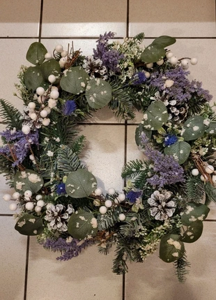 Weihnachtskranz, merk: NO LABEL, staat: Nieuw met prijskaartje, € 14,00, € 15,40 inclusief Kopersbescherming