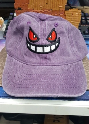 mens womens purple funky pokemon gengar baseball cap hat, brand: Pokémon, condition: New with tags, size: One size, £10.00, £11.20 includes Buyer Protection