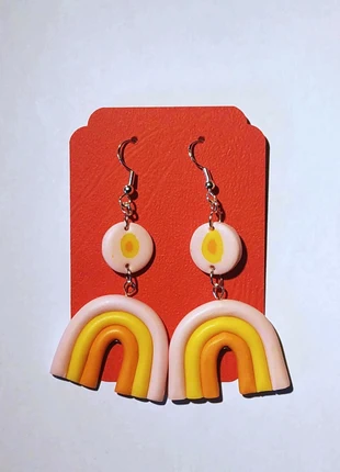 Boucles d'oreilles arc-en-ciel, marca: Fait Main, estado: Nuevo con etiquetas, 5,50 €, 6,48 € Protección al comprador incluida