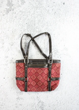 Nine West Stoffhandtasche Y2K Shopper Vintage Leather Look Shoulderbag, marque: Vintage Love, état: Très bon état, 24,00 €, 25,90 € Protection acheteurs incluse