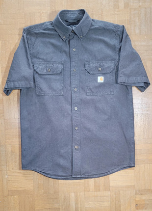 Chemise Carhartt gris foncé – Taille S, marque: Carhartt, état: Très bon état, taille: S, 16,00 €, 17,50 € Protection acheteurs incluse