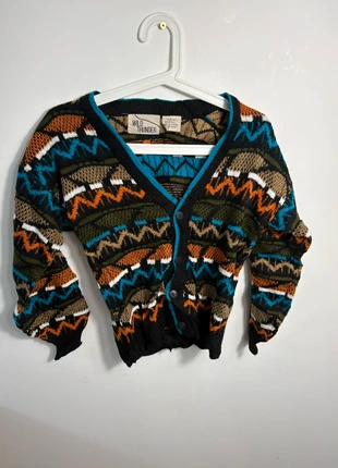 Cardigan graphique vintage taille xs, brand: Vintage Dressing, condition: Very good, size: XS / 34 / 6, €16.00, €17.50 includes Buyer Protection Pro