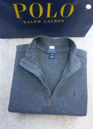 Pull camionneur half zips Ralph Lauren unies gris taille S homme | AJB007, marke: Ralph Lauren, zustand: Sehr gut, größe: S, 54,90 €, 58,35 € inklusive Vinted-Käuferschutz