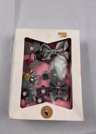 Lot 15 accessoires barrettes cheveux bébé fille coffret cadeau naissance/baptême/Noël, marque: Collection, état: Neuf avec étiquette, 9,00 €, 10,15 € Protection acheteurs incluse