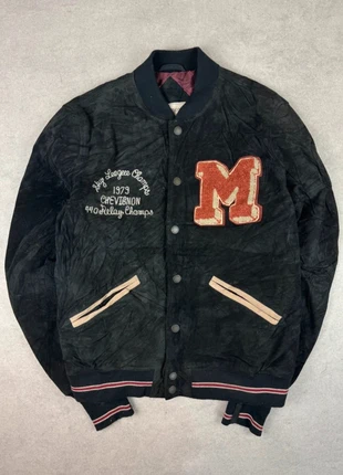 Blouson Chevignon Letterman noir vintage | 208 |, brand: Chevignon, condition: Very good, size: L, €70.00, €74.20 includes Buyer Protection