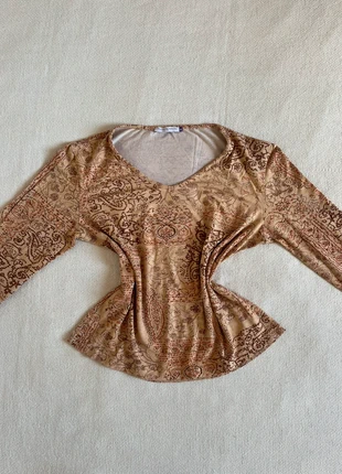 Top motifs géométriques vintage y2k, brand: Vintage Dressing, condition: Very good, size: L / 40 / 12, €11.00, €12.25 includes Buyer Protection Pro