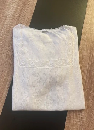 Blouse vintage blanche, marque: Vintage Dressing, état: Très bon état, taille: L / 40 / 12, 10,00 €, 11,20 € Protection acheteurs incluse