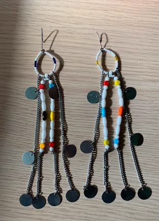 Orecchini pendenti perline Masai fatti a mano a Zanzibar, état: Très bon état, 10,50 €, 11,73 € Protection acheteurs incluse
