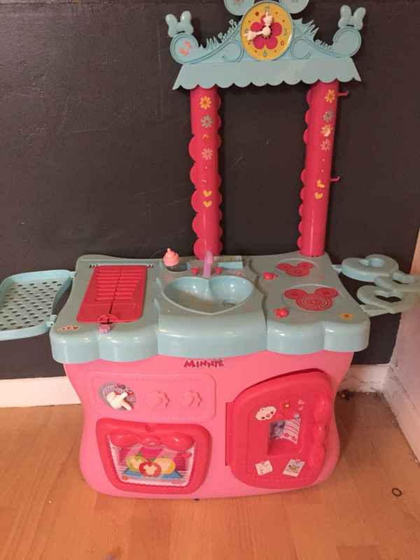 Maison Minnie Fille Jouet Jeux Daisy Pliable Cadeau Noël Enfant Rose Neuf FR
