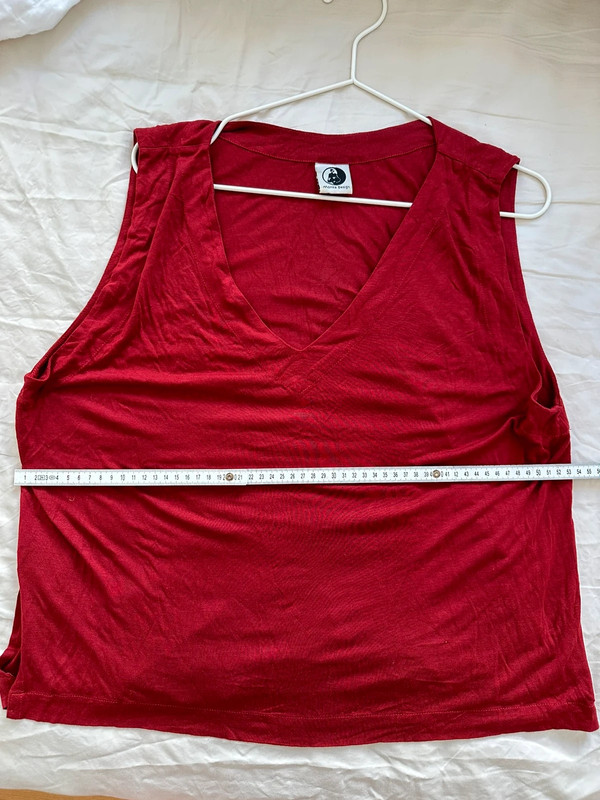 Yoga Top Shirt in rot 3