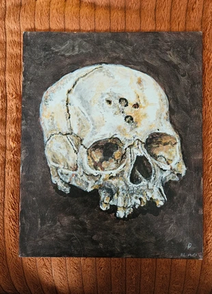 Halloween decoratie skull, merk: eumenidesart, staat: Nieuw zonder prijskaartje, € 12,50, € 13,83 inclusief Kopersbescherming