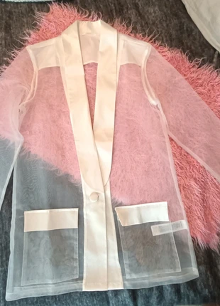 Transparent blazer, brand: yamamay, condizioni: Ottime, taglia: S / IT 40 / EU 36, €7.00, €8.05 include la Protezione acquisti