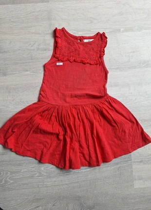 #92 rood kleedje la redoute maat 92, marque: La Redoute, état: Très bon état, taille: 24-36 mois / 92 cm, 5,00 €, 5,95 € Protection acheteurs incluse