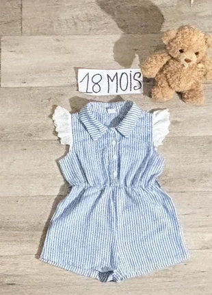Combishort 18 mois fille, marque: Shein, état: Très bon état, taille: 12-18 mois / 80 cm, 3,95 €, 4,85 € Protection acheteurs incluse