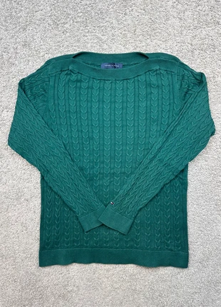 Tommy Hilfiger Green Sweater Size M, marca: Tommy Hilfiger, estado: Muito bom, tamanho: M / 38 / 10, €10.90, €12.15 inclui Proteção do Comprador