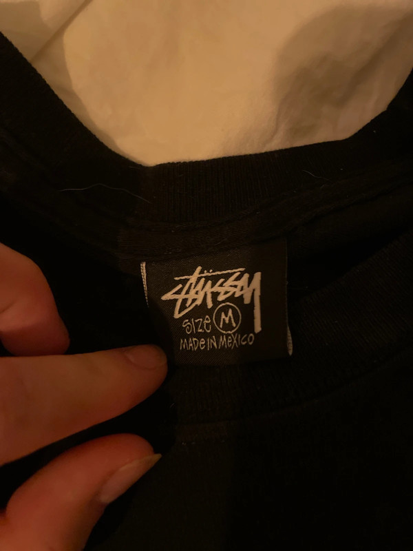 Stussy shirt zwart maat M 2