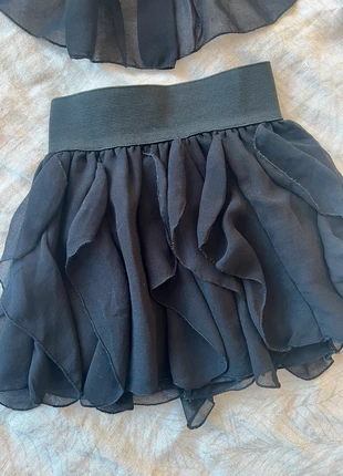 Jupe à volant noir - Taille 12 mois, merk: Kimbaloo, staat: Heel goed, maat: 9-12 maanden / 74 cm, € 3,00, € 3,85 inclusief Kopersbescherming