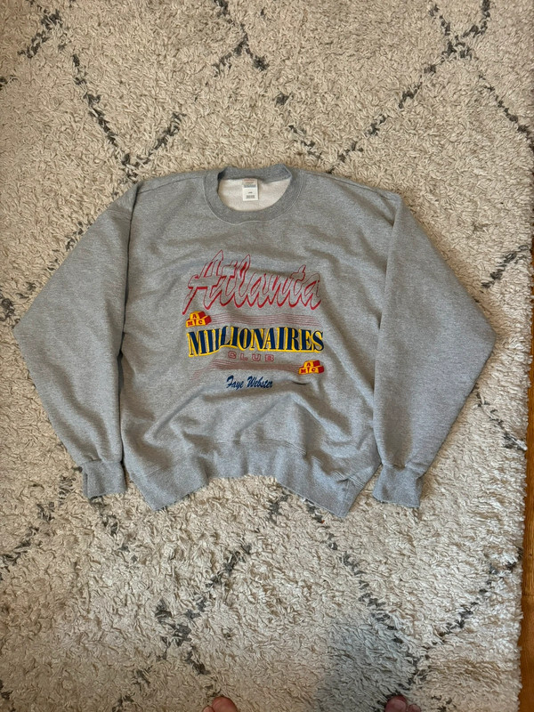 Faye Webster Atlanta Millionaire Club Grey Crewneck 1