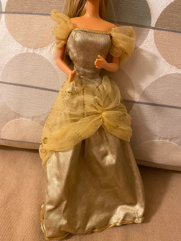 Vestito Barbie Bella e la Bestia Disney anni 90